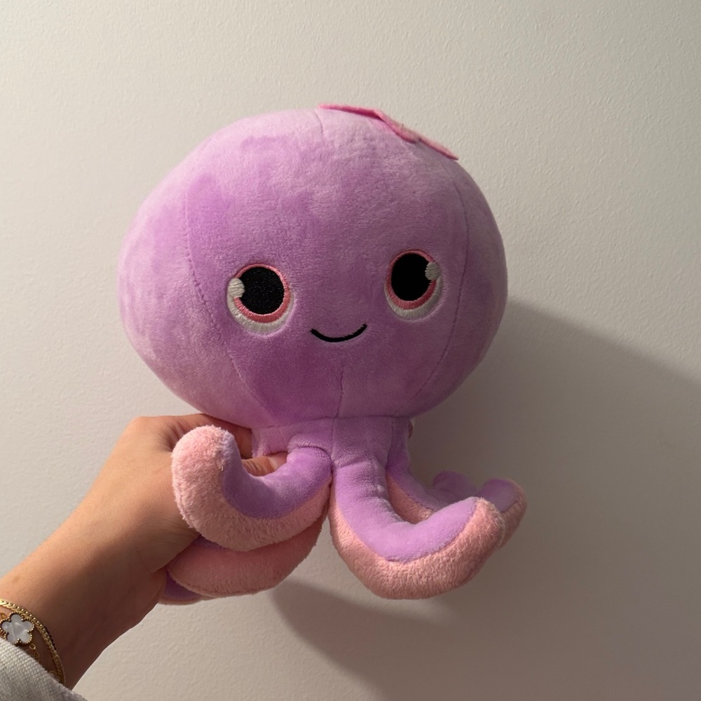 Purple Plush Octopus Toy from Hawaii, Honolulu